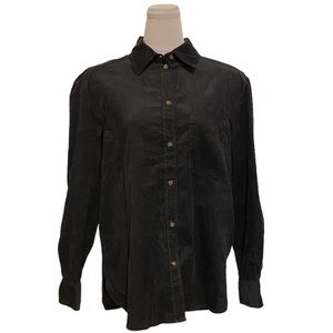 H&M Corduroy Button Down Shirt